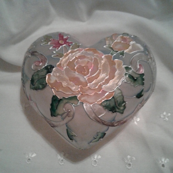 🌺 Joan Baker Designs Handcrafted Trinket Box - Picture 2 of 4